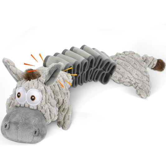 Homounter Large Squeaky Plush Dog Toy
